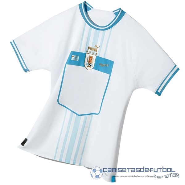 Tailandia Segunda Camiseta Uruguay 2022 Blanco