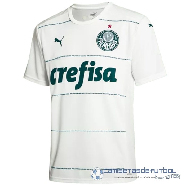 Tailandia Segunda Camiseta Palmeiras Equipación 2022 2023 Blanco