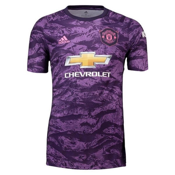 Camiseta Portero Manchester United 2019 2020 Purpura