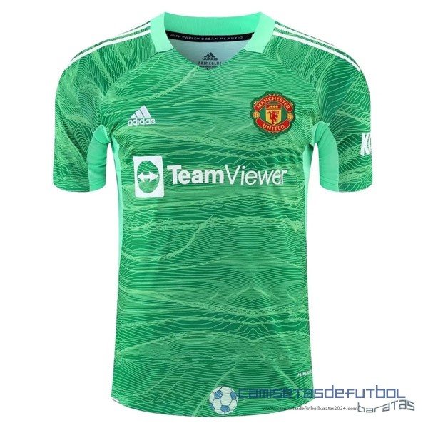 Camiseta Portero Manchester United Equipación 2021 2022 Verde
