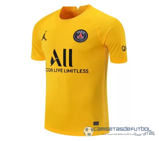Camiseta Portero Paris Saint Germain Equipación 2021 2022 Amarillo