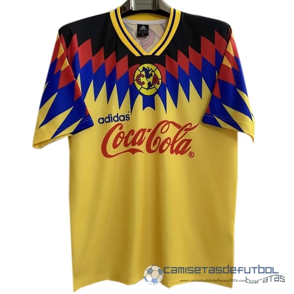 Casa Camiseta América Retro Equipación 1995 Amarillo