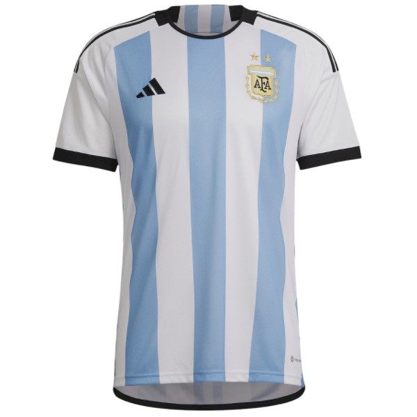 Casa Camiseta Argentina 2022 Azul Blanco
