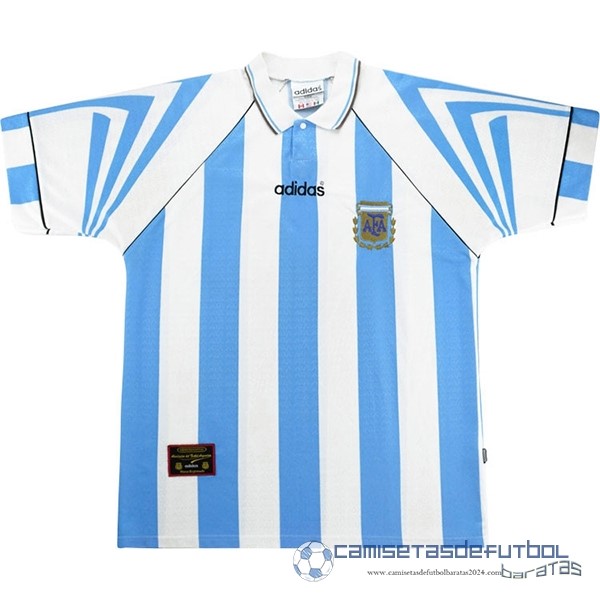 Casa Camiseta Argentina Retro Equipación 1996 Azul