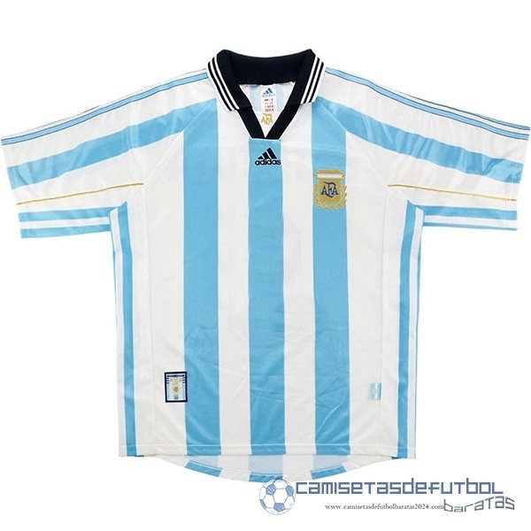 Casa Camiseta Argentina Retro Equipación 1998 Azul