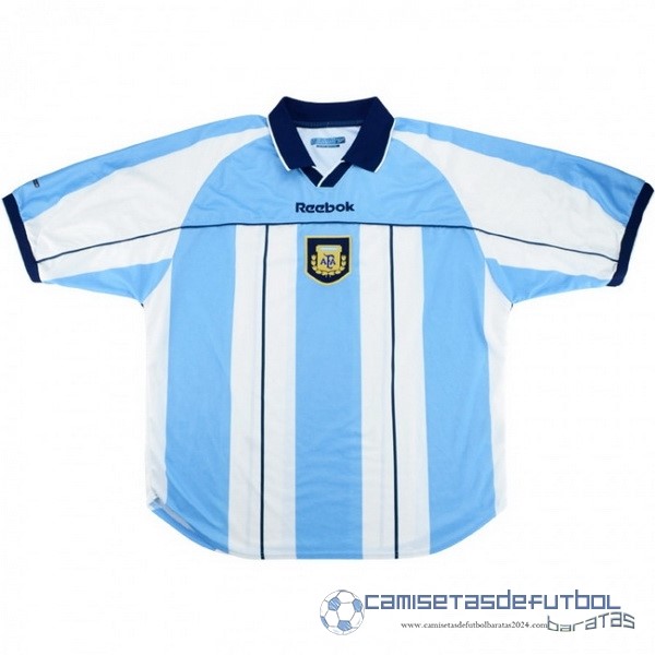 Casa Camiseta Argentina Retro Equipación 2000 Azul