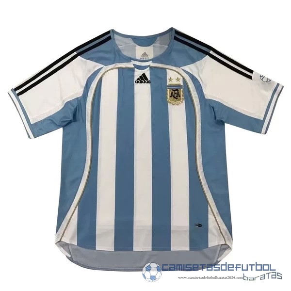 Casa Camiseta Argentina Retro Equipación 2006 Azul
