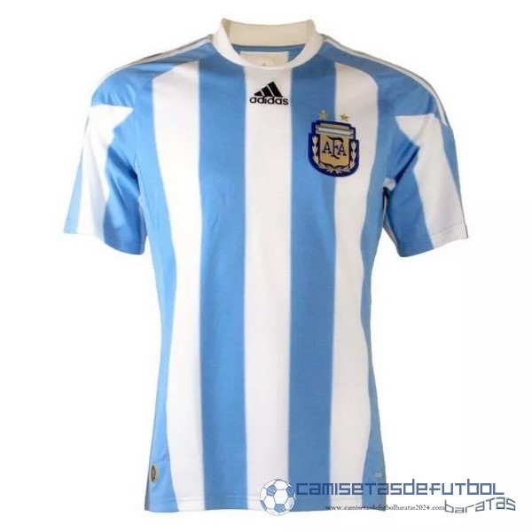 Casa Camiseta Argentina Retro Equipación 2010 Azul