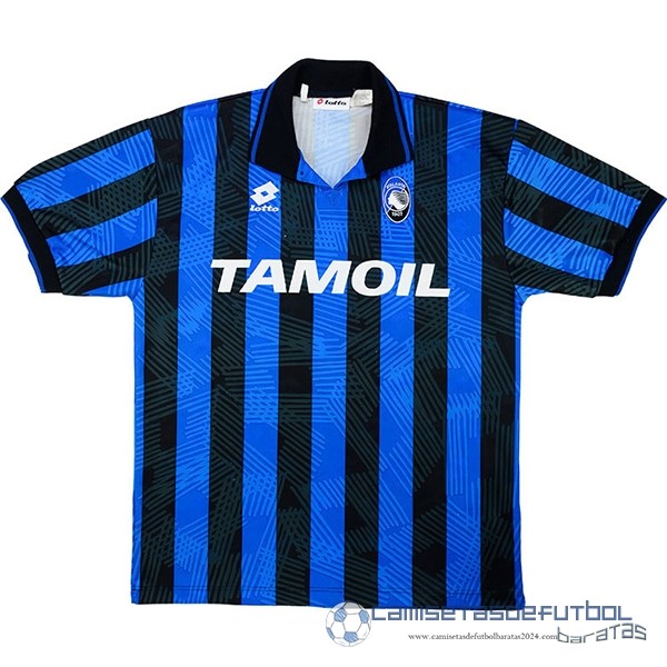 Casa Camiseta Atalanta Retro Equipación 1991 1993 Azul