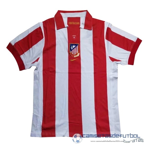 Casa Camiseta Atlético Madrid Retro Equipación 1903 2003 Rojo