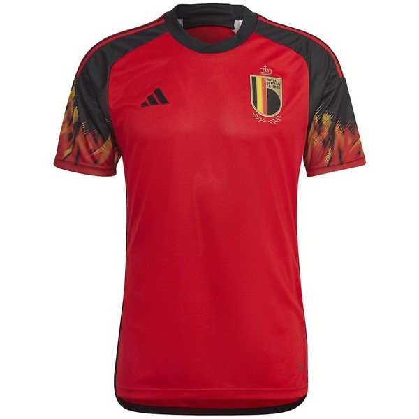 Casa Camiseta Bélgica 2022 Rojo