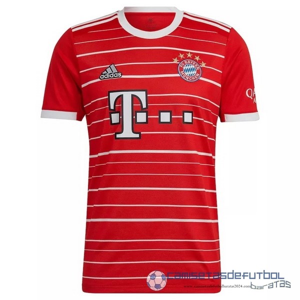 Casa Camiseta Bayern Múnich Equipación 2022 2023 Rojo