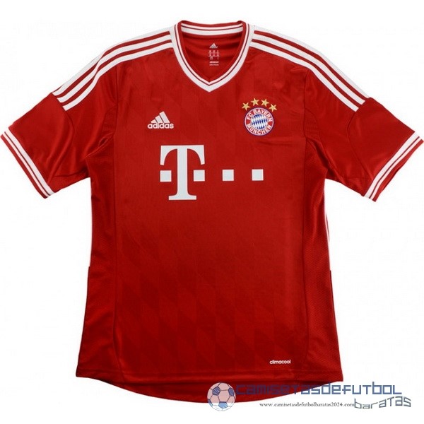 Casa Camiseta Bayern Múnich Retro Equipación 2013 2014 Rojo
