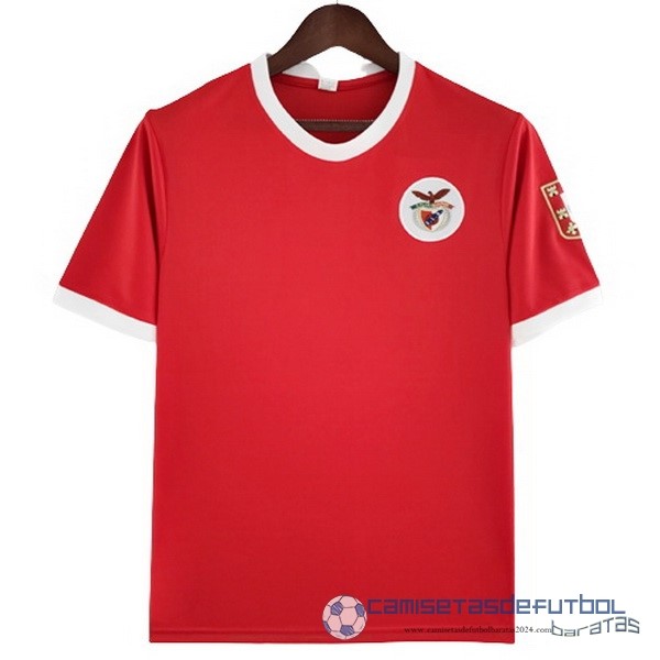 Casa Camiseta Benfica Retro Equipación 1973 1974 Rojo