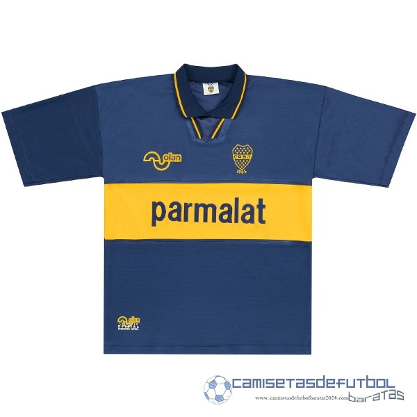 Casa Camiseta Boca Juniors Retro Equipación 1994 1995 Azul
