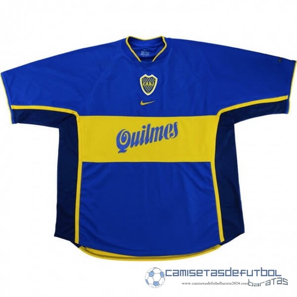 Casa Camiseta Boca Juniors Retro Equipación 2001 Azul