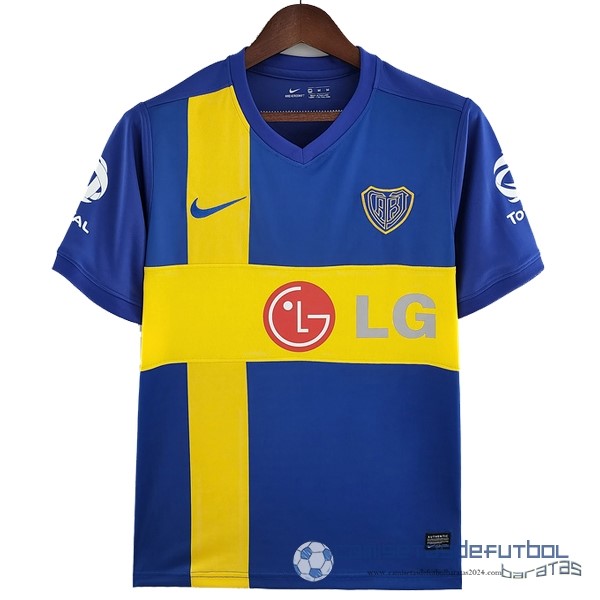 Casa Camiseta Boca Juniors Retro Equipación 2009 2010 Azul