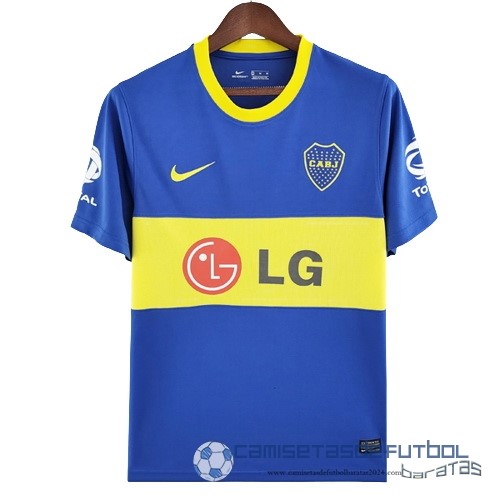 Casa Camiseta Boca Juniors Retro Equipación 2010 2011 Azul