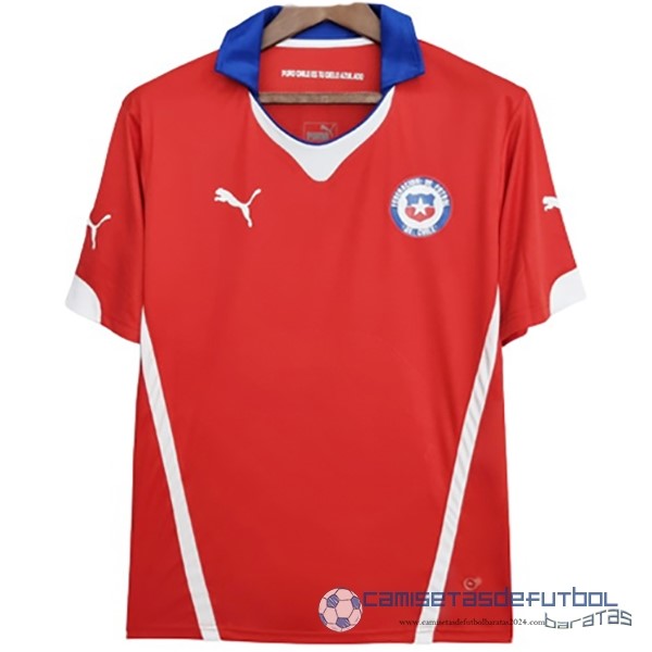 Casa Camiseta Chile Retro Equipación 2004 Rojo