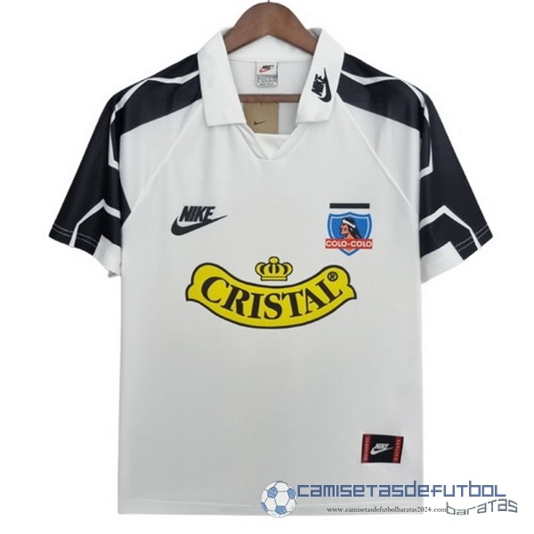 Casa Camiseta Colo Colo Retro Equipación 1995 Blanco