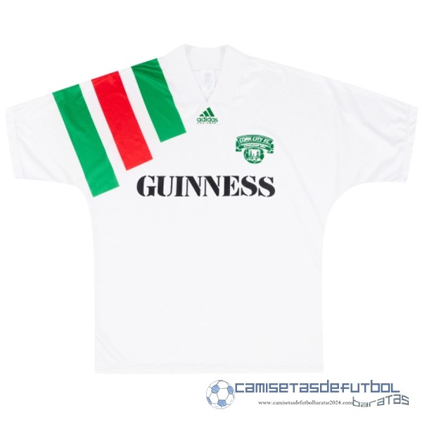Casa Camiseta Cork City Retro Equipación 1992 1993 Blanco