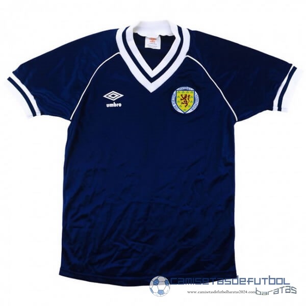 Casa Camiseta Escocia Retro Equipación 1982 Azul