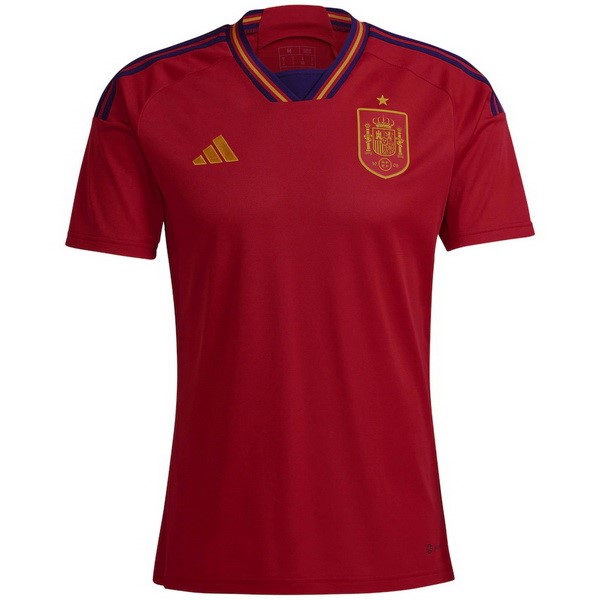 Casa Camiseta España 2022 Rojo