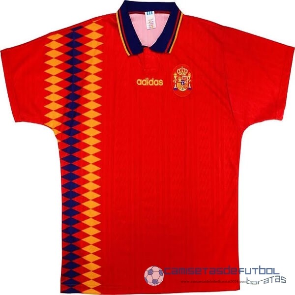 Casa Camiseta España Retro Equipación 1994 Rojo