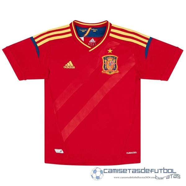 Casa Camiseta España Retro Equipación 2011 2012 Rojo