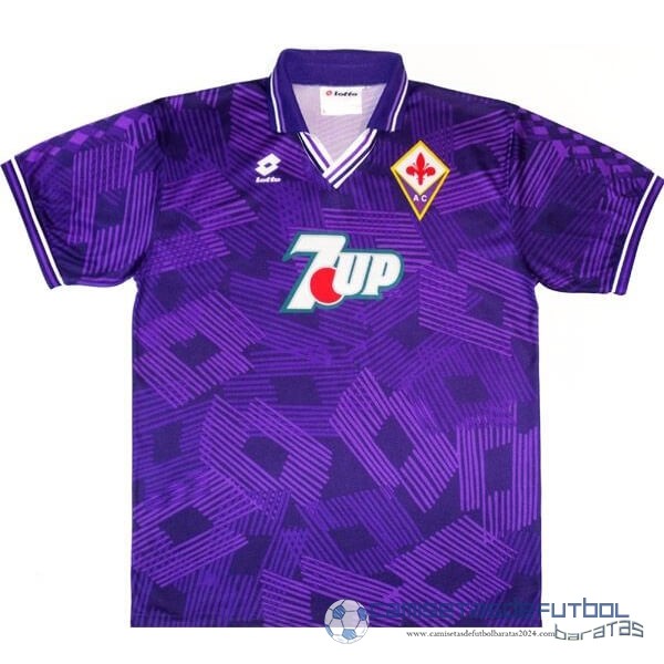Casa Camiseta Fiorentina Retro Equipación 1992 1993 Purpura