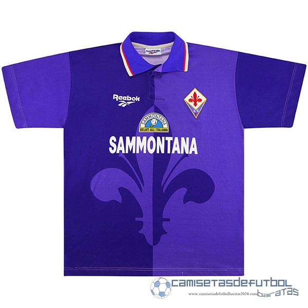 Casa Camiseta Fiorentina Retro Equipación 1995 1996 Purpura