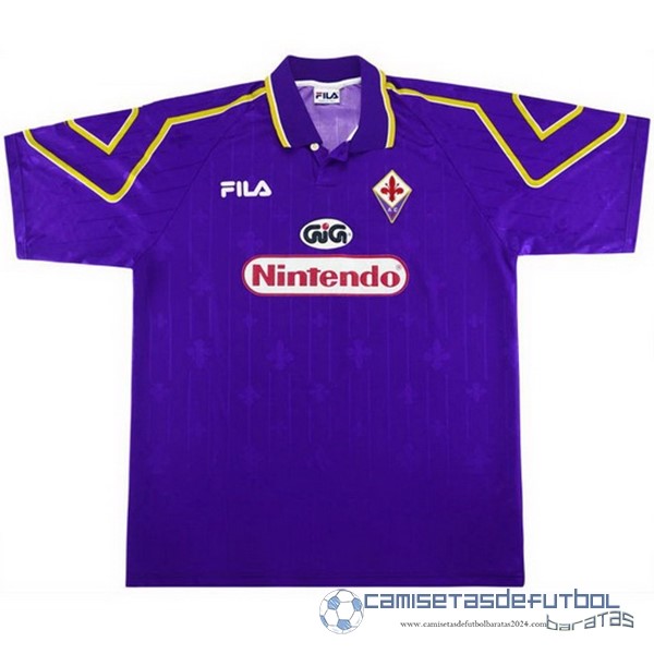 Casa Camiseta Fiorentina Retro Equipación 1997 1998 Purpura
