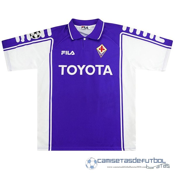 Casa Camiseta Fiorentina Retro Equipación 1999 2000 Purpura