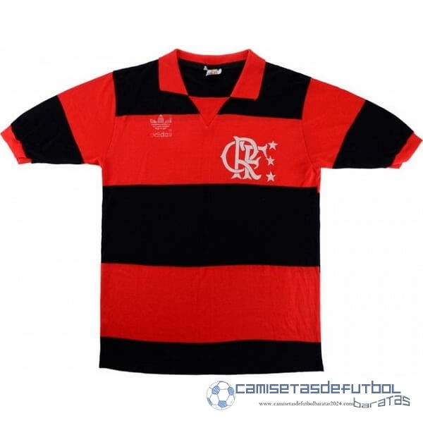 Casa Camiseta Flamengo Retro Equipación 1982 Rojo