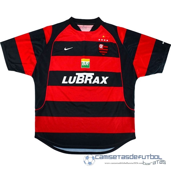 Casa Camiseta Flamengo Retro Equipación 2003 2004 Rojo