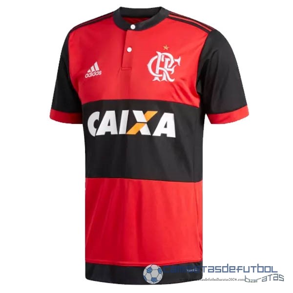 Casa Camiseta Flamengo Retro Equipación 2017 2018 Rojo