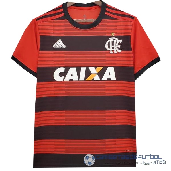 Casa Camiseta Flamengo Retro Equipación 2018 2019 Rojo