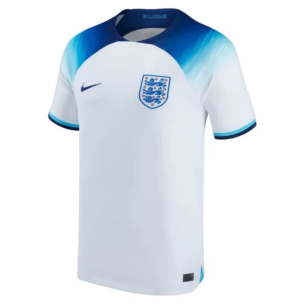 Casa Camiseta Inglaterra 2022 Blanco Azul