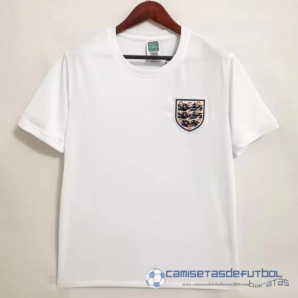 Casa Camiseta Inglaterra Retro Equipación 1966 Blanco