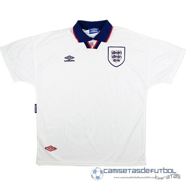 Casa Camiseta Inglaterra Retro Equipación 1994 Blanco