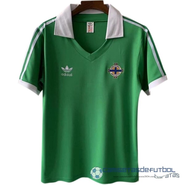 Casa Camiseta Irlanda Del Norte Retro Equipación 1979 Verde