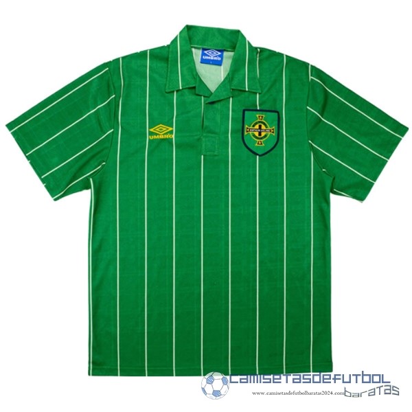Casa Camiseta Irlanda Del Norte Retro Equipación 1992 1994 Verde