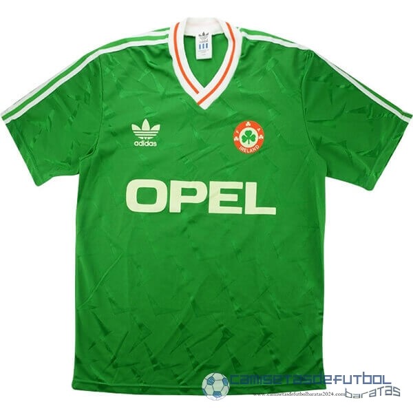 Casa Camiseta Irlanda Retro Equipación 1990 Verde