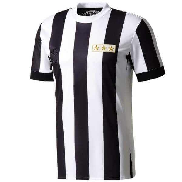 Casa Camiseta Juventus 120th Blanco Negro