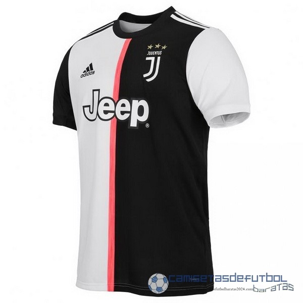 Casa Camiseta Juventus Retro Equipación 2019 2020 Blanco Negro