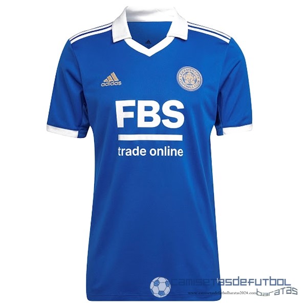 Casa Camiseta Leicester City Equipación 2022 2023 Azul