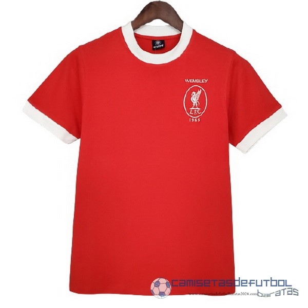 Casa Camiseta Liverpool Retro Equipación 1965 Rojo
