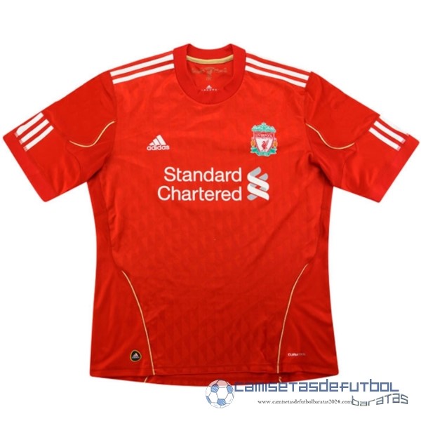 Casa Camiseta Liverpool Retro Equipación 2010 2012 Rojo
