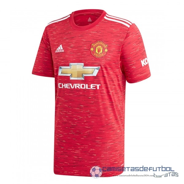 Casa Camiseta Manchester United Retro Equipación 2020 2021 Rojo