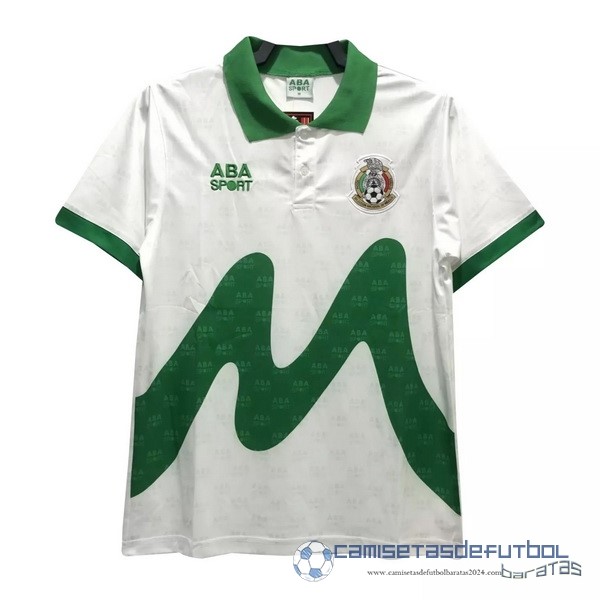 Casa Camiseta Mexico Retro Equipación 1995 Blanco